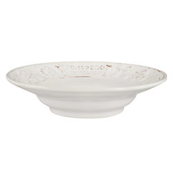 Virginia Casa Toscana Pasta Plate White